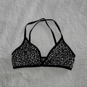 cotton crossback bra WOMEN